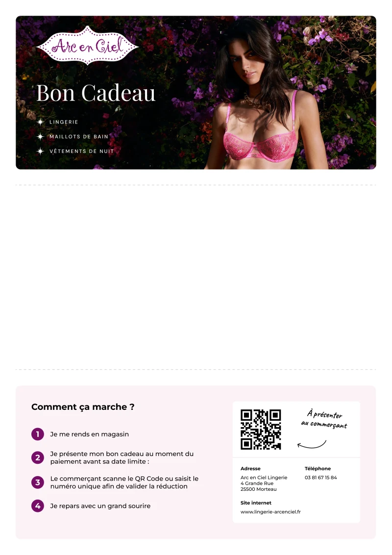 Aperçu du bon cadeau (email)